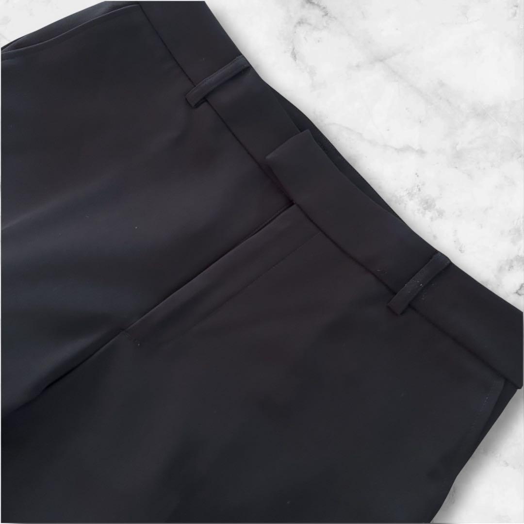 【美品】23区 セットアップ スーツ 3点セット 大きいサイズ 40 L 黒