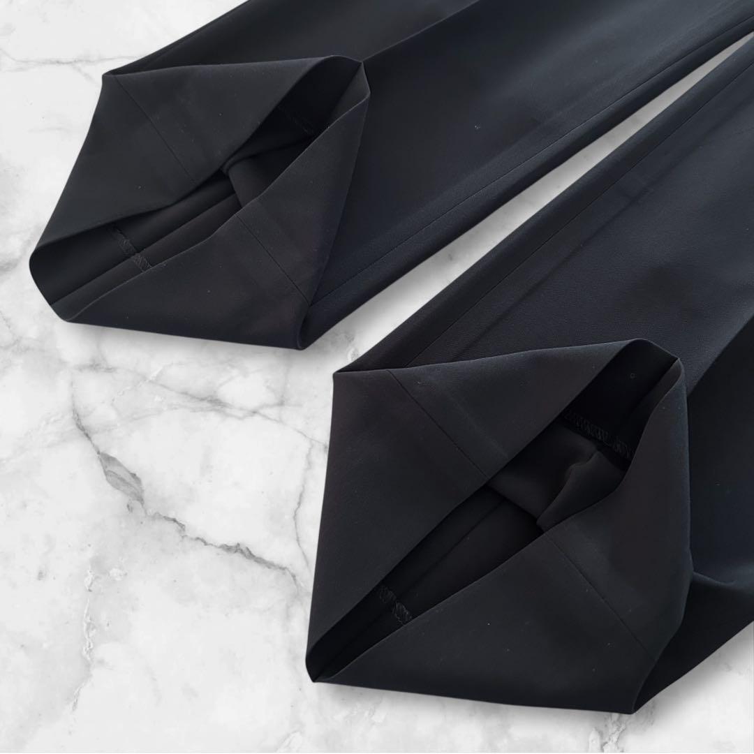 【美品】23区 セットアップ スーツ 3点セット 大きいサイズ 40 L 黒