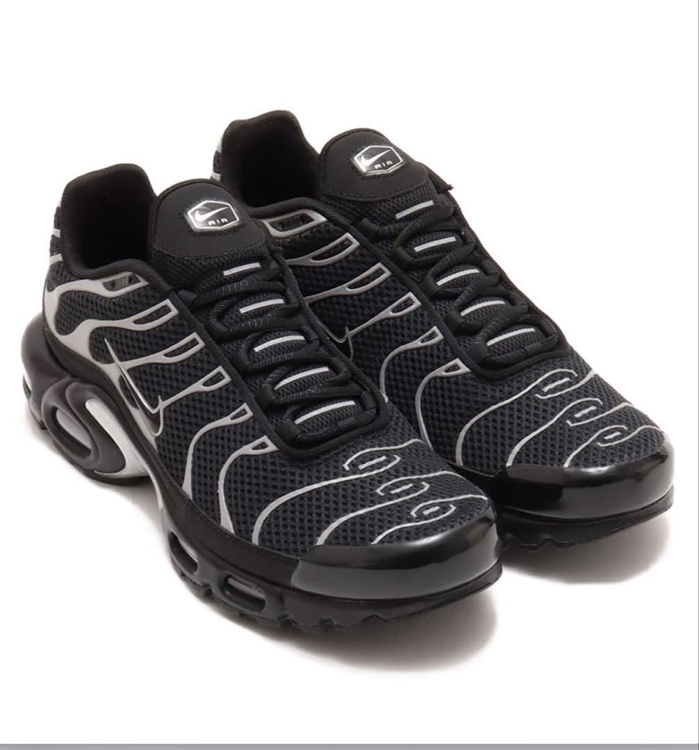 靴 NIKE AIR MAX PLUS PRM LLIC SILVER