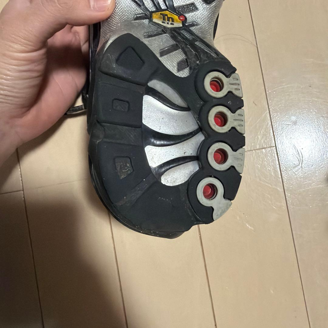 靴 NIKE AIR MAX PLUS PRM LLIC SILVER