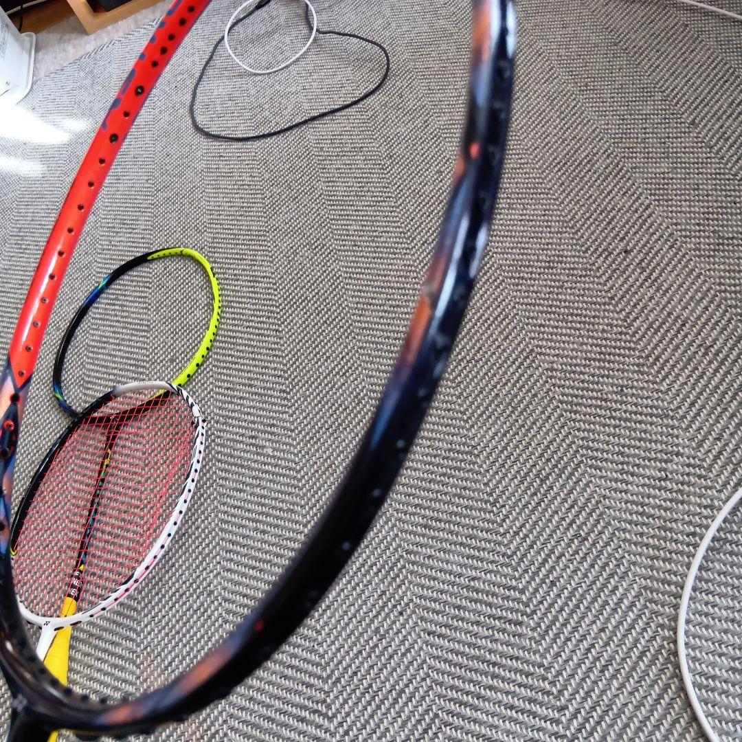 バドミントンラケット 3本セット