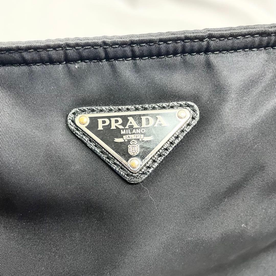 プラダ ナイロン 2way トートバッグ 三角ロゴ 金具 大容量 多機能 A4可