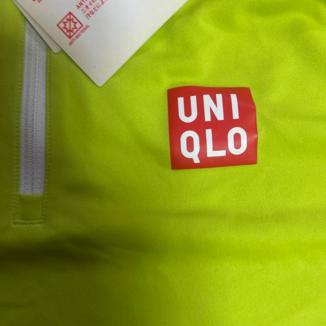 UNIQLO ユニクロ ドライEX ハーフジップ ポロシャツ 錦織選手 モデル
