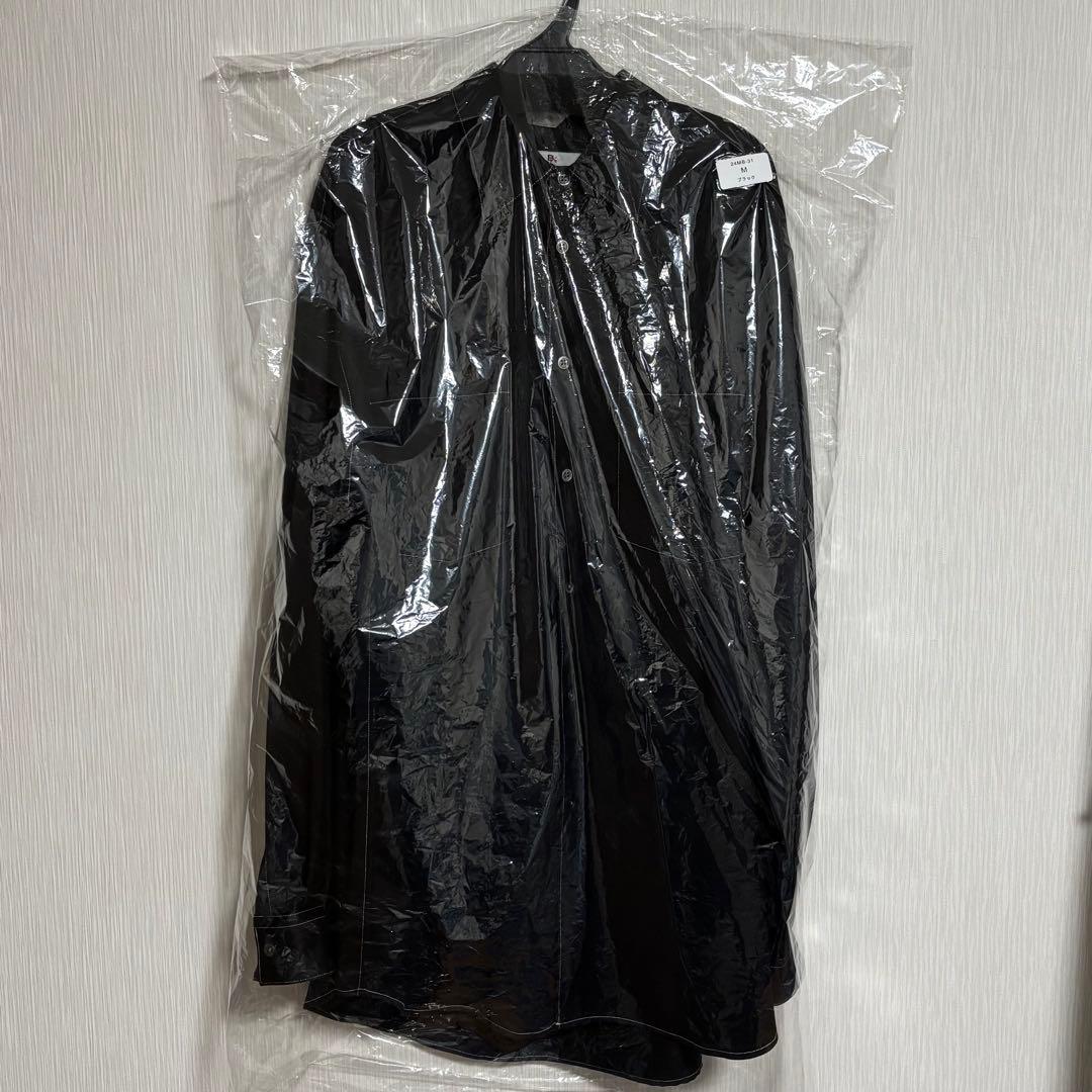 MB ULTIMATE 尾州ウール パーマネントカラーステッチシャツ M