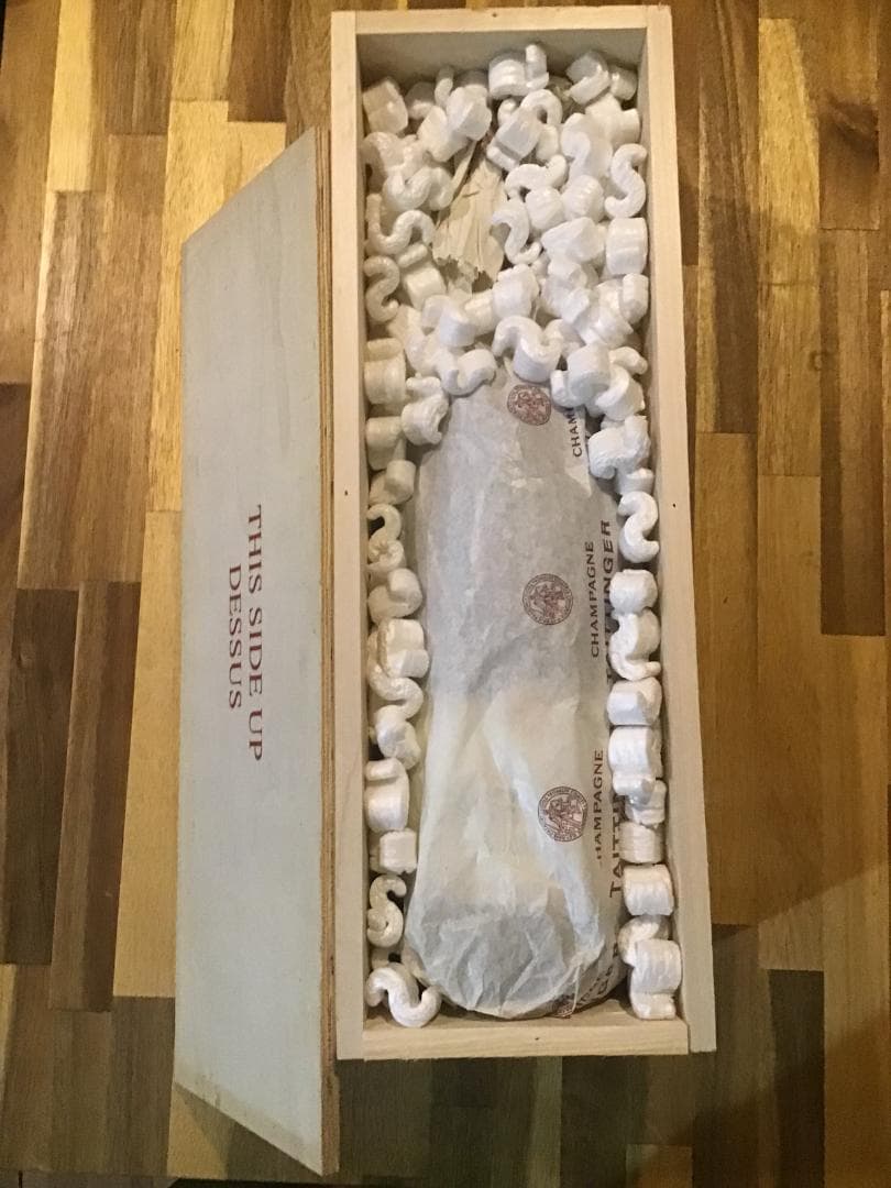 Xmas 木箱Wマグナム 3L　シャンパン【テタンジェ ブリュット レゼルブ 】