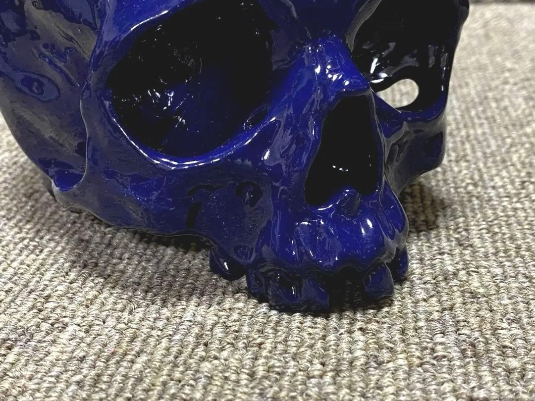 丸岡和吾 髑髏 お茶碗