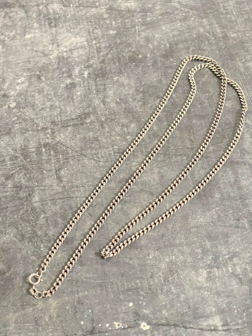 スターリングシルバー 925 スペイン製 ヘビーチェーンネックレス 約20g