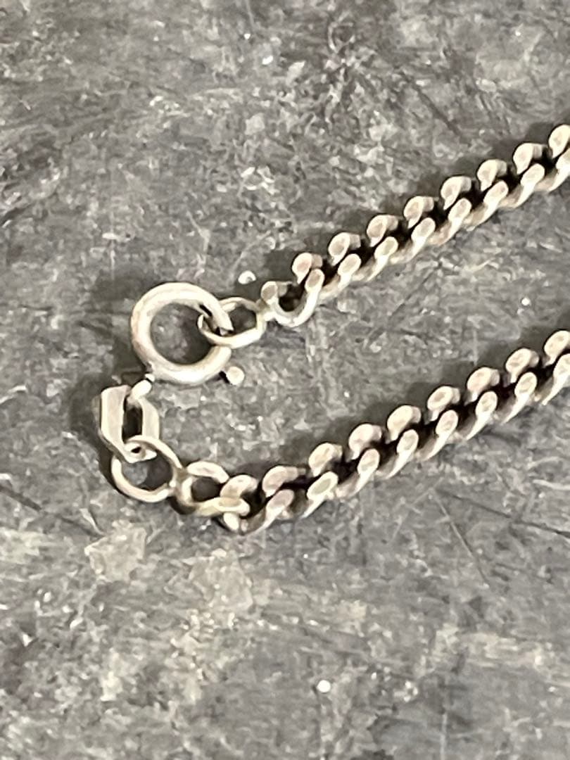 スターリングシルバー 925 スペイン製 ヘビーチェーンネックレス 約20g
