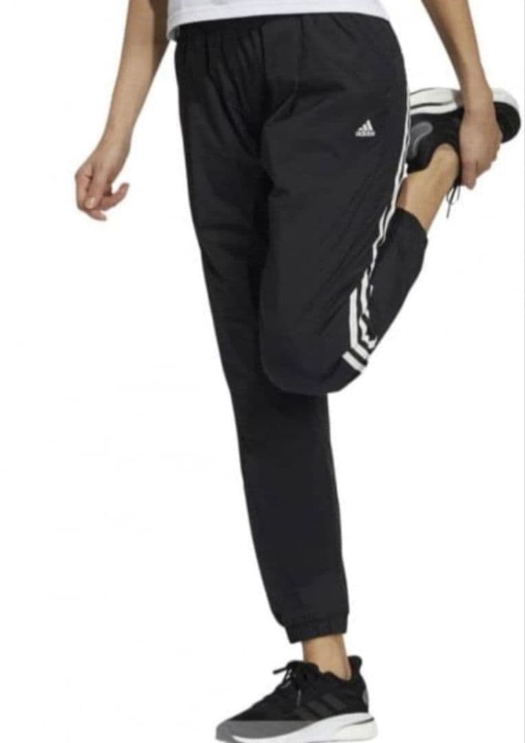 adidas ブラック ウインドウブレーカー上下セット