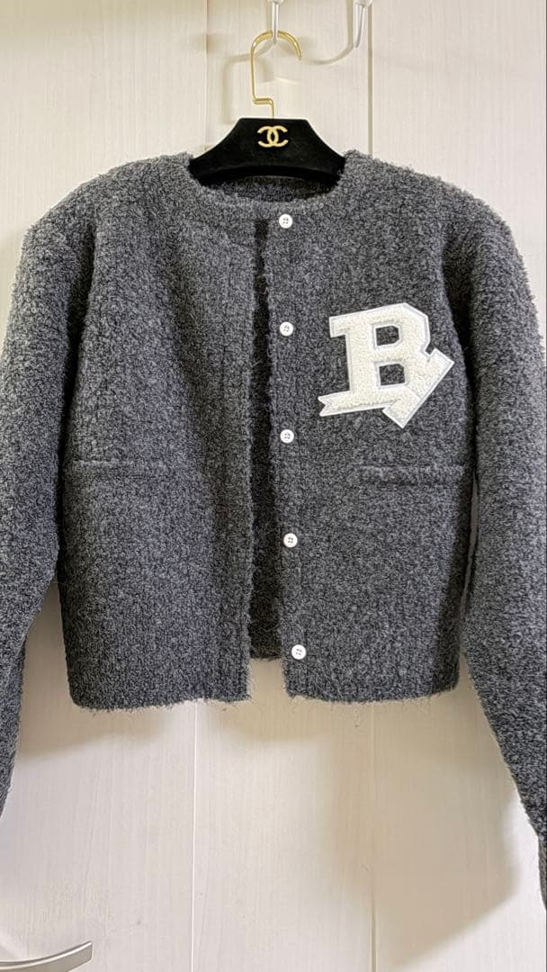 正規品Bibiy. STELLAR OPEN CARDIGAN新品グレー