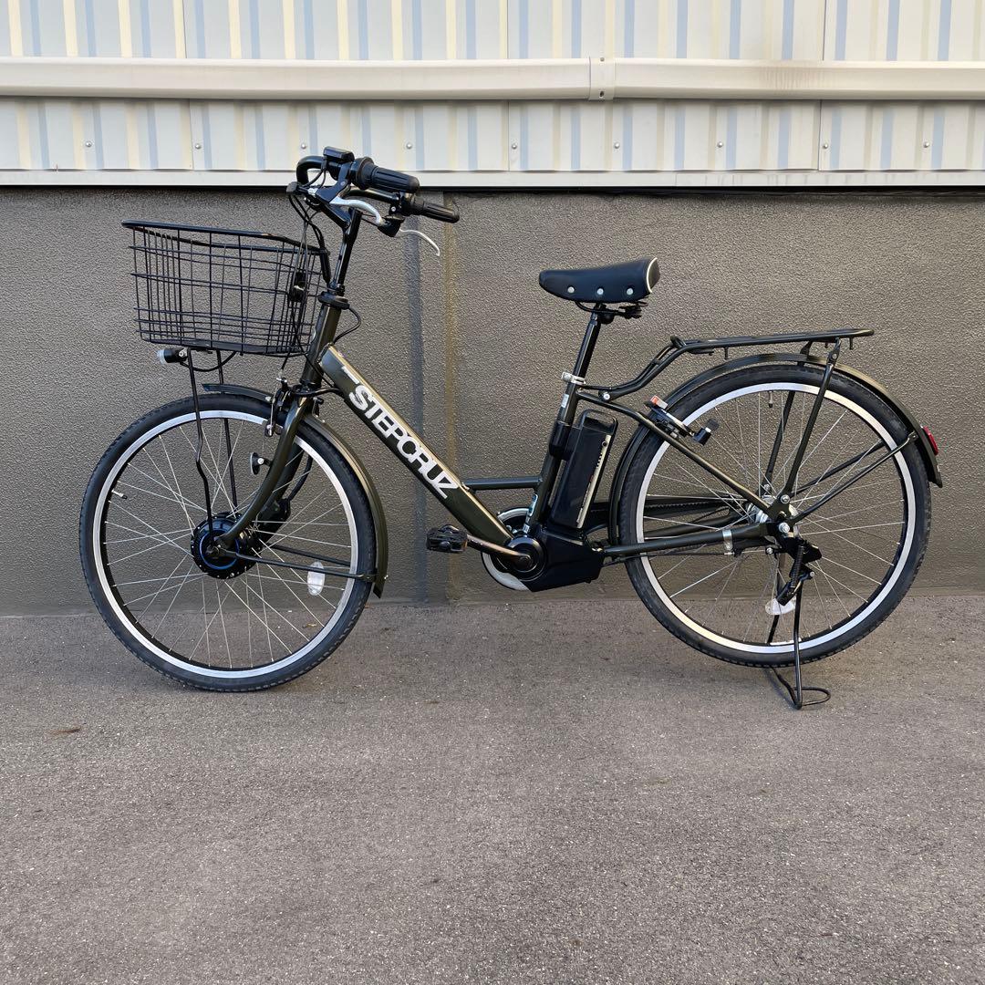 ブリヂストンアルベルト 電動アシスト自転車26インチ グリーン