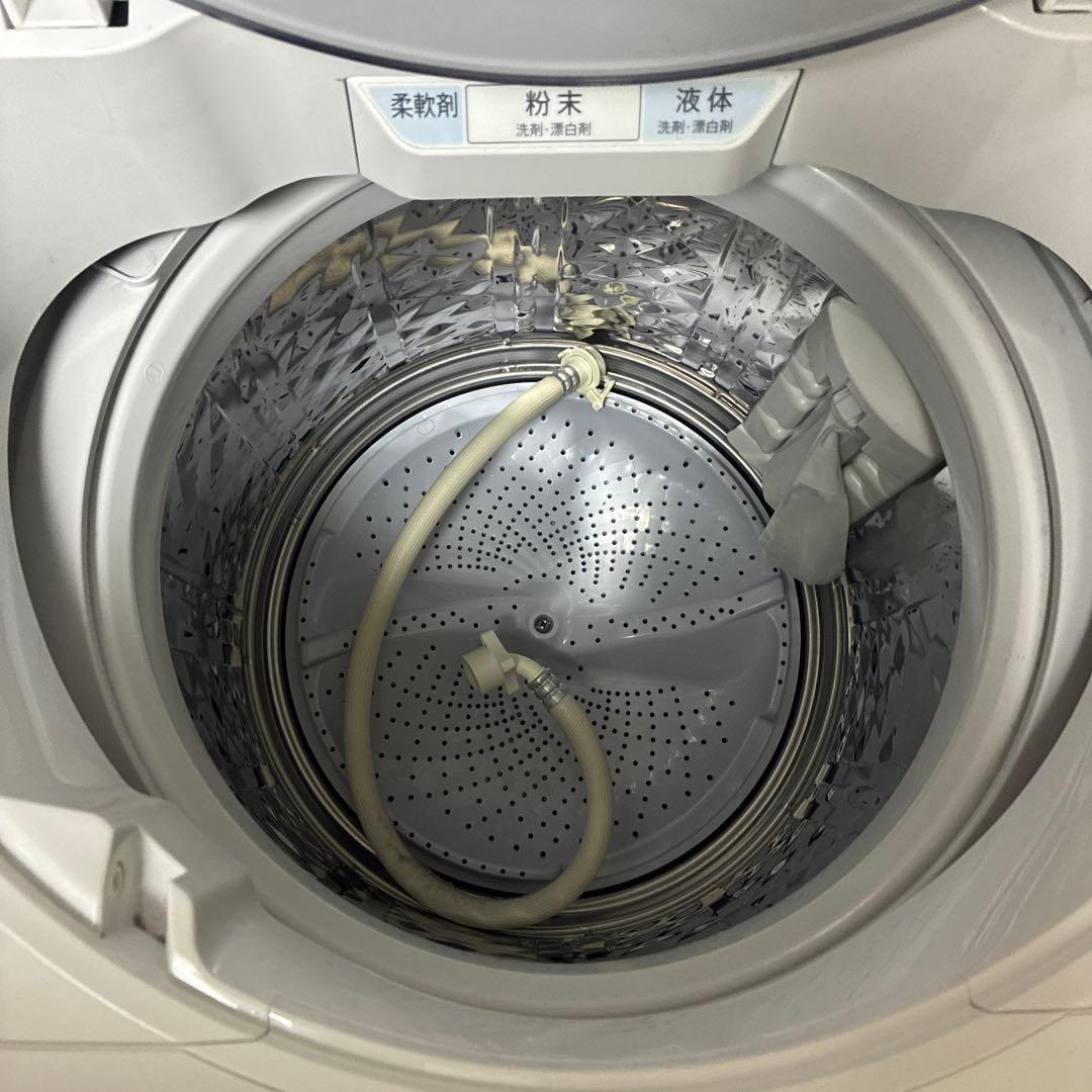 SHARP 全自動洗濯機 ES-GV8E-S 8kg 本体 2021年製