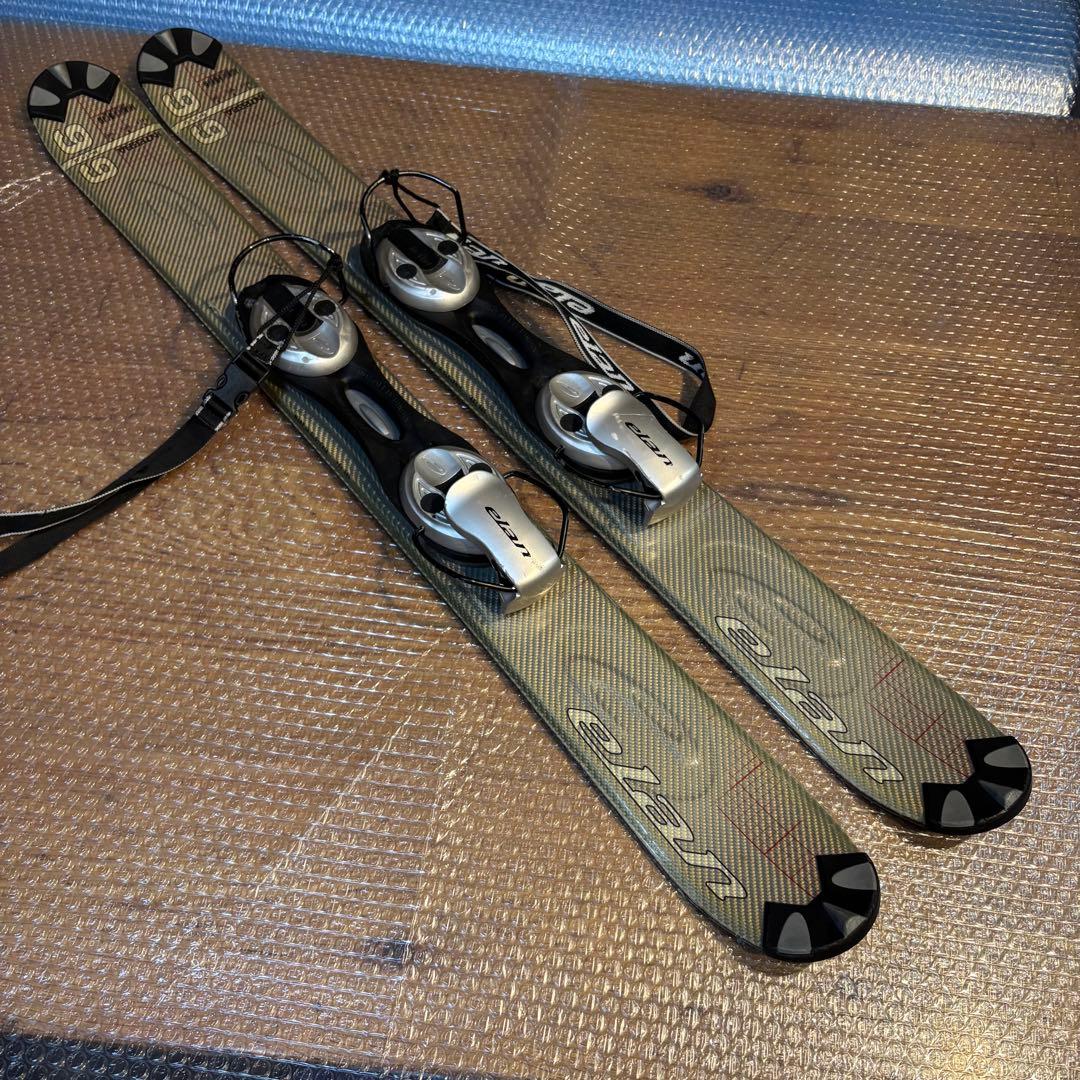 メンズ　ショートスキー　ファンスキーセット　elan 26-26.5ｃｍ
