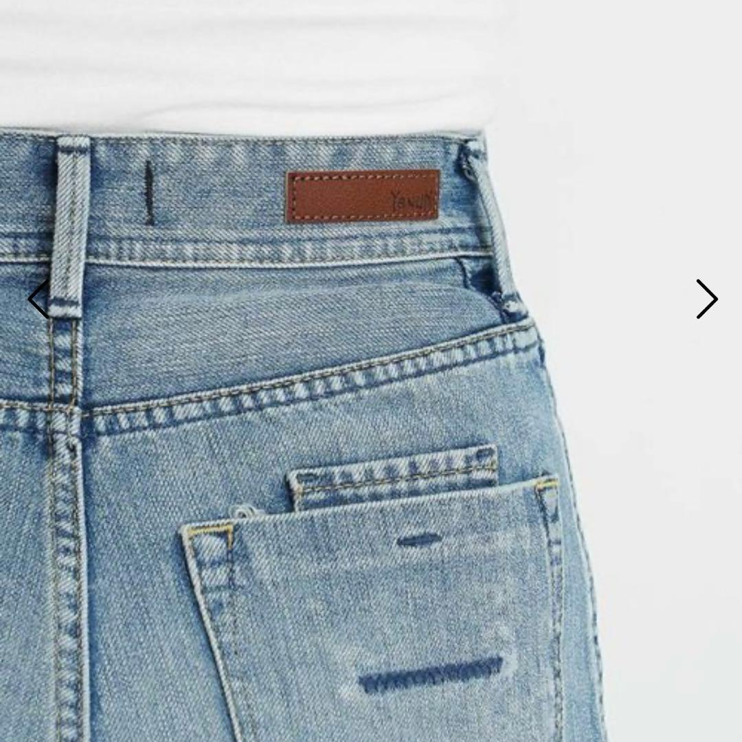 【YANUK(ヤヌーク)】 ボーイズストレート LEA デニム　26inch