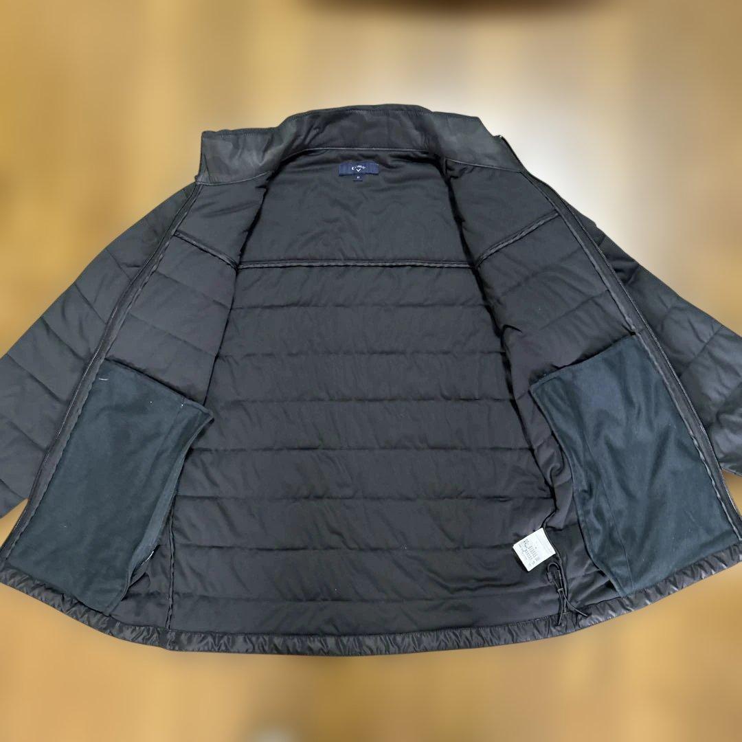 美品　Callaway 2way メンズ　迷彩柄ジャケット 中綿入り