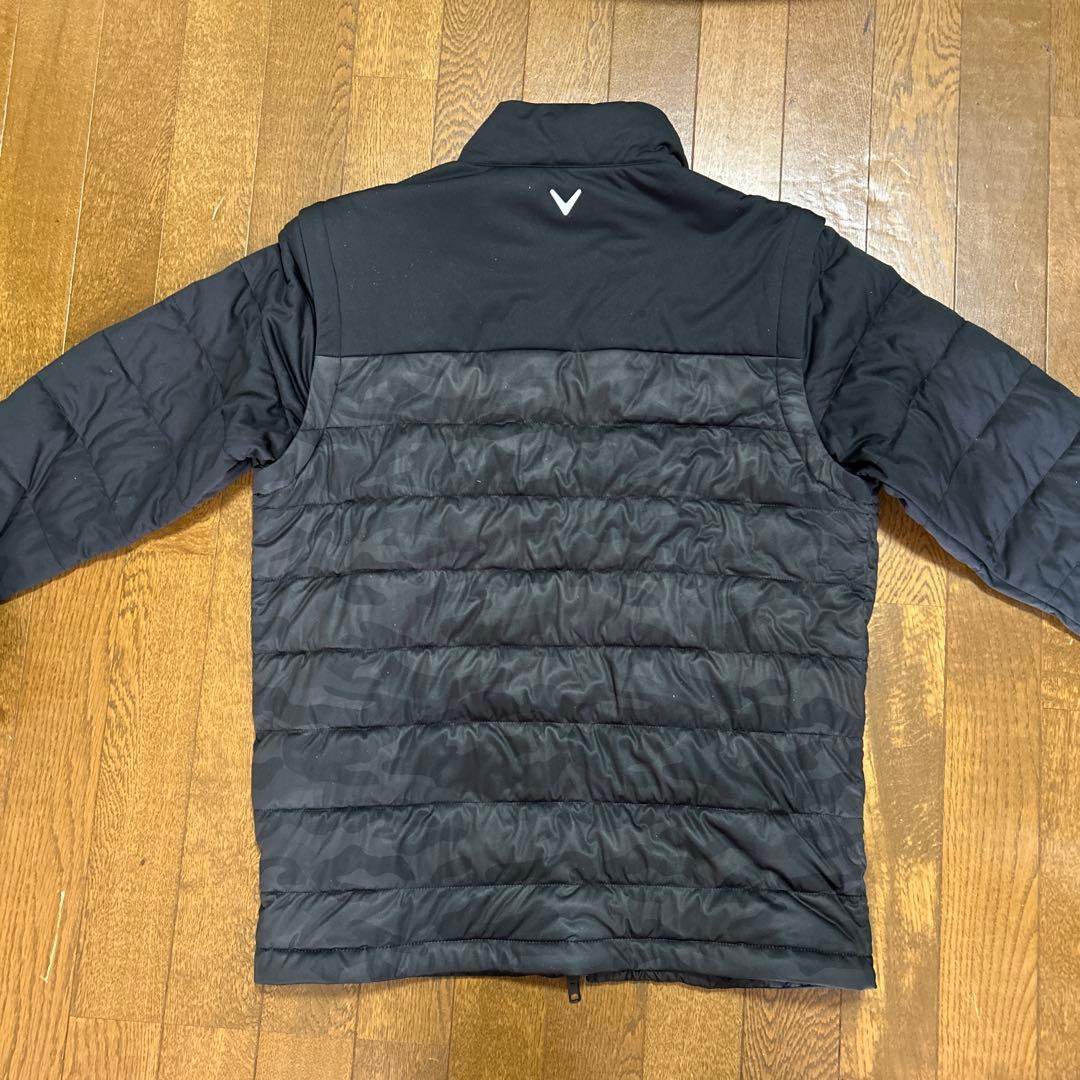 美品　Callaway 2way メンズ　迷彩柄ジャケット 中綿入り
