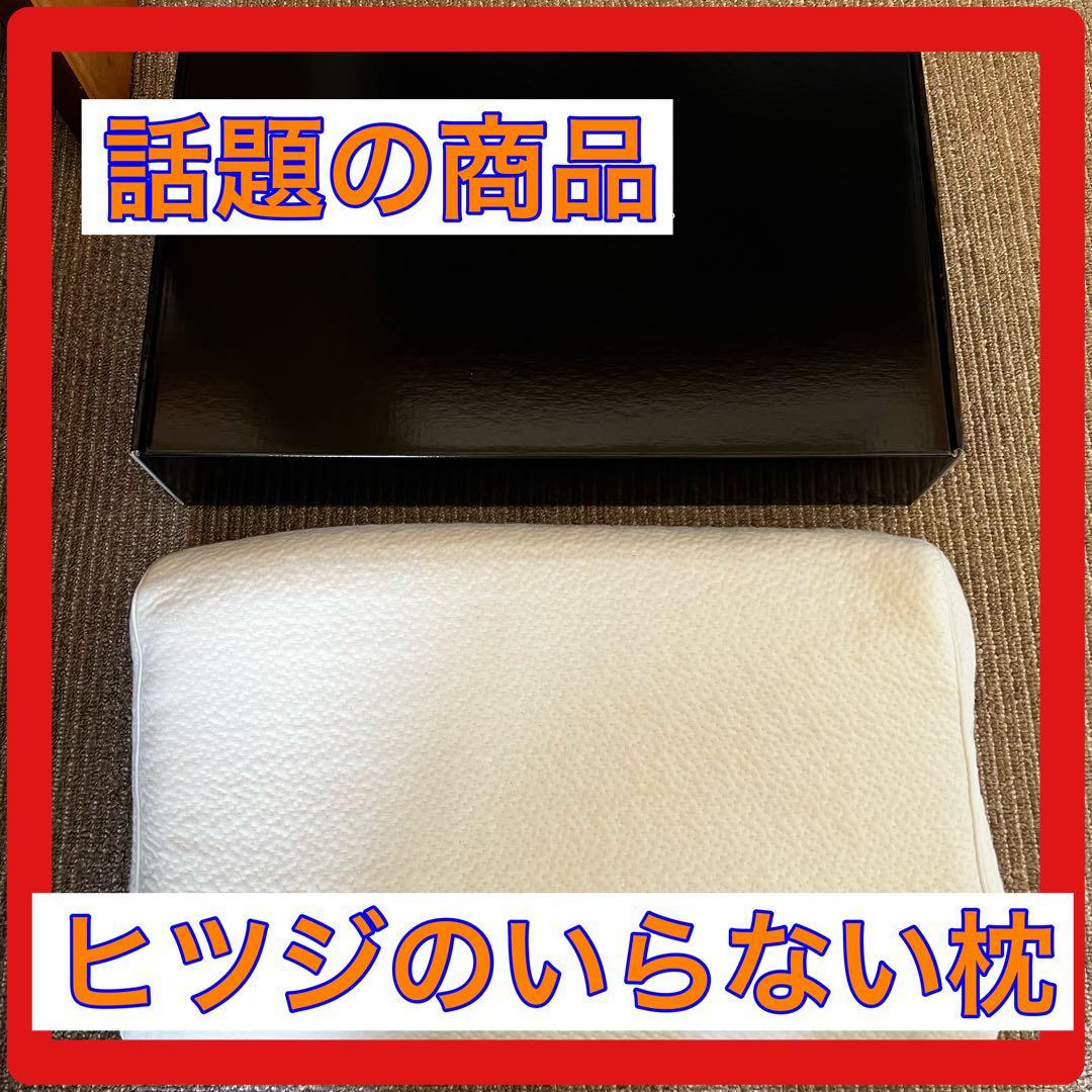 【美品】ヒツジのいらない枕（箱・説明書あり）※付属カバーに若干の使用感　至極