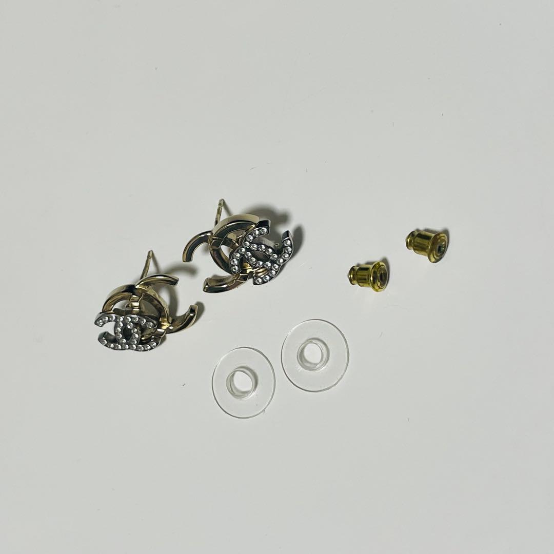 【正規品】CHANEL CCロゴ ピアス