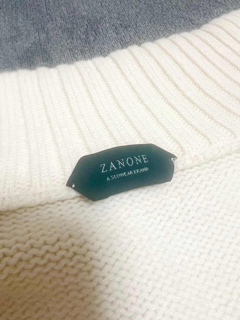 美品　カシミア100%　ザノーネ　キョート　50 ZANONE CHIOTO