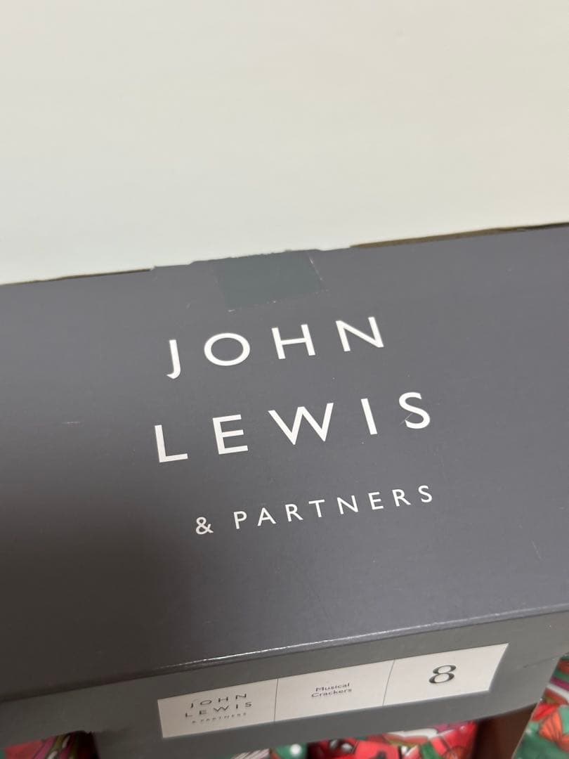 【英国John Lewis】クリスマスクラッカー 木琴 8本入り