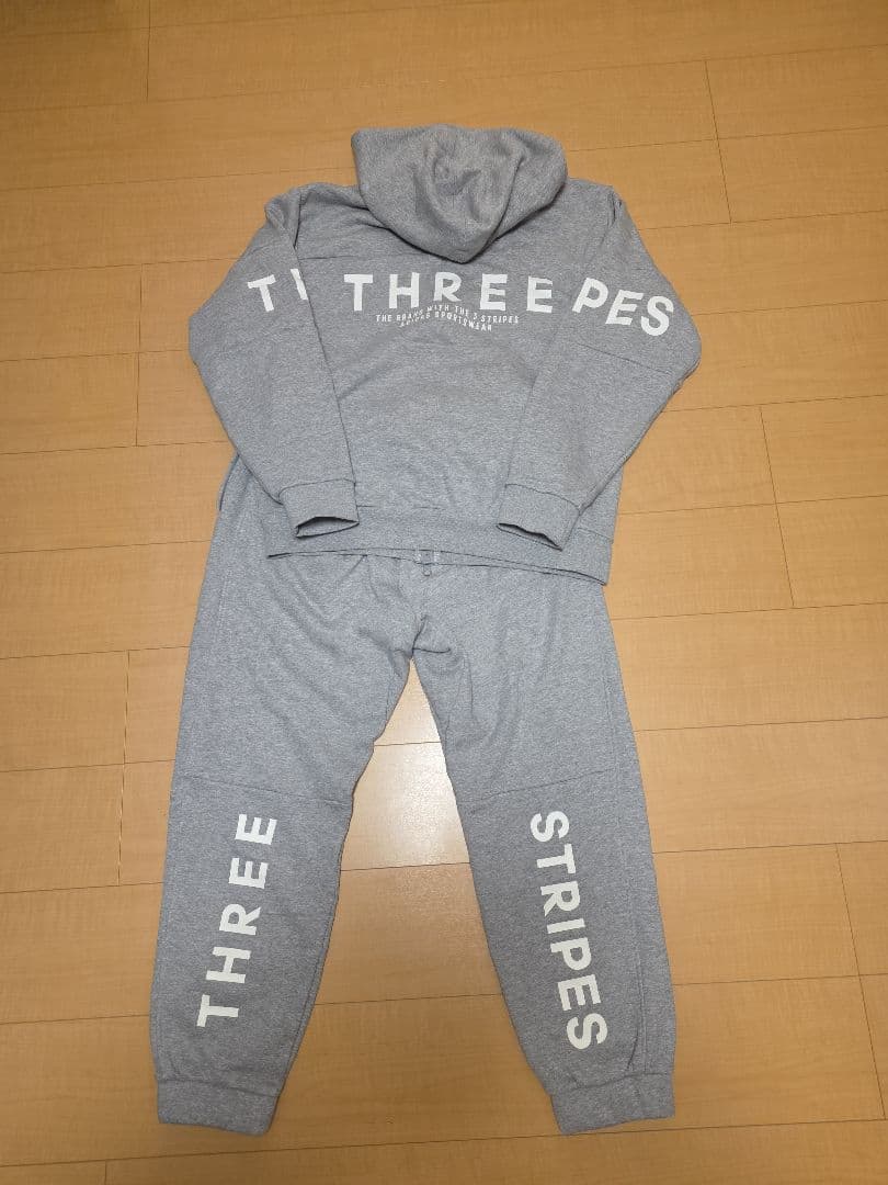 adidas セットアップ スウェット上下 ジャージ ジップアップ
