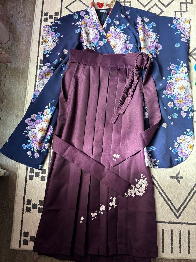 肌襦袢&着付けかんたん袴セット160