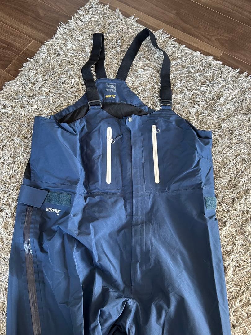 THE NORTH FACE GORE-TEX Pro XL ビブパンツネイビー