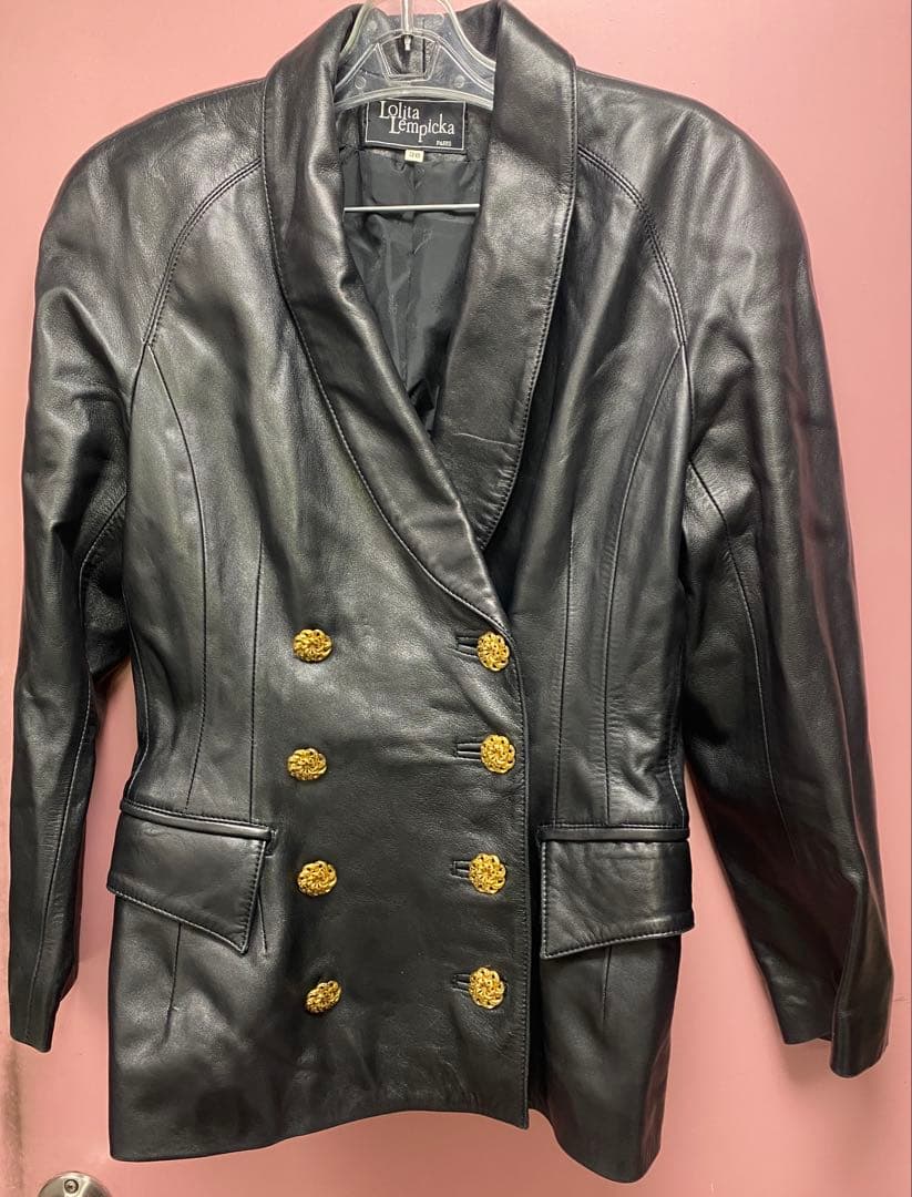 VTG!80s LOLITA Lempicka ロリータレンピカ　革Wジャケット