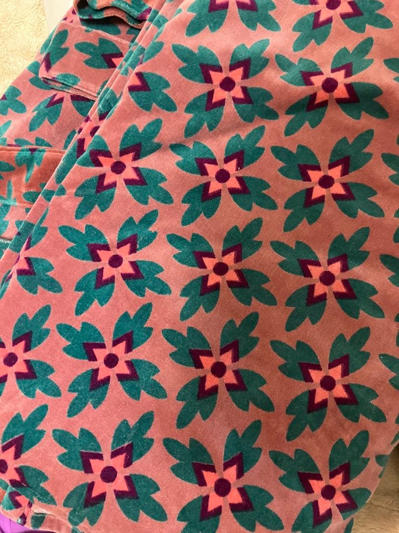 les touriste レトゥーリスト　ベロアカーテン　２枚セット　バガイユ