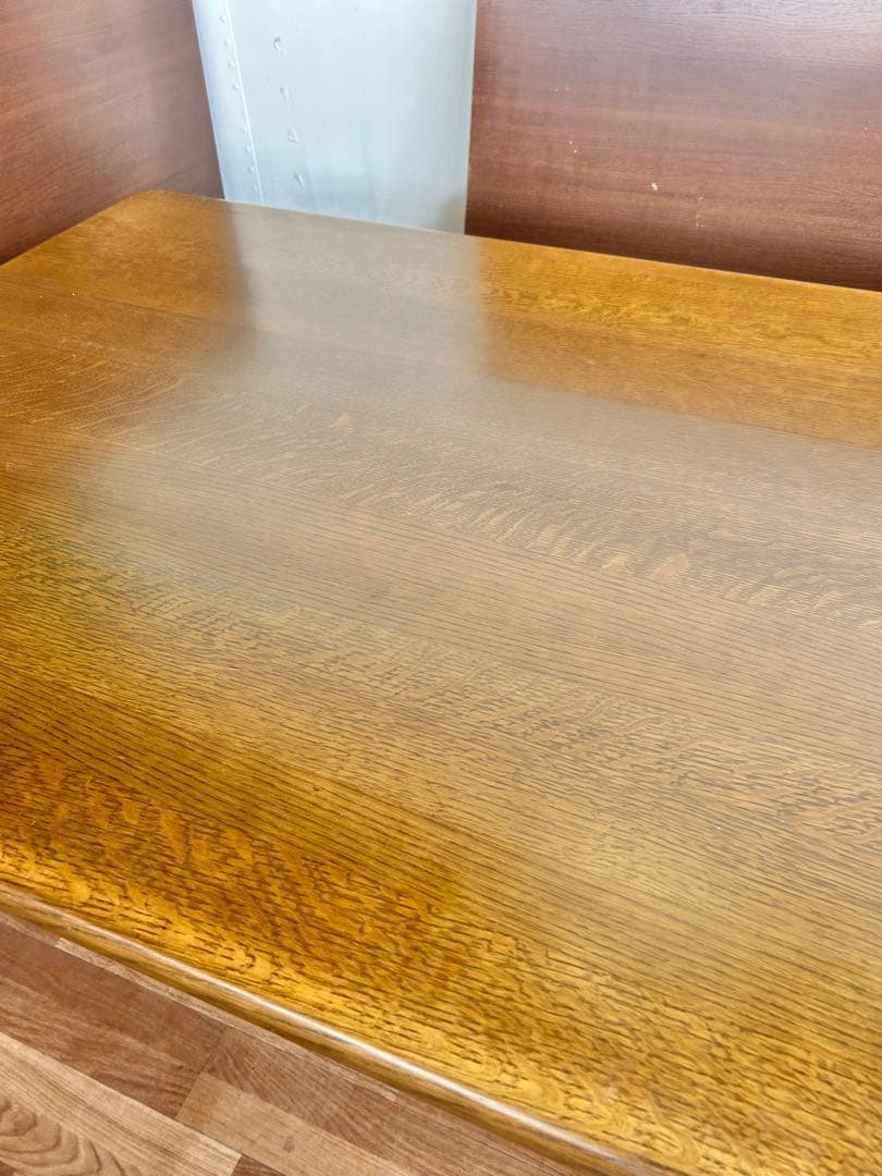 721 タモ材 ダイニングテーブル 大型 200cm 北欧 ナチュラル　超美品
