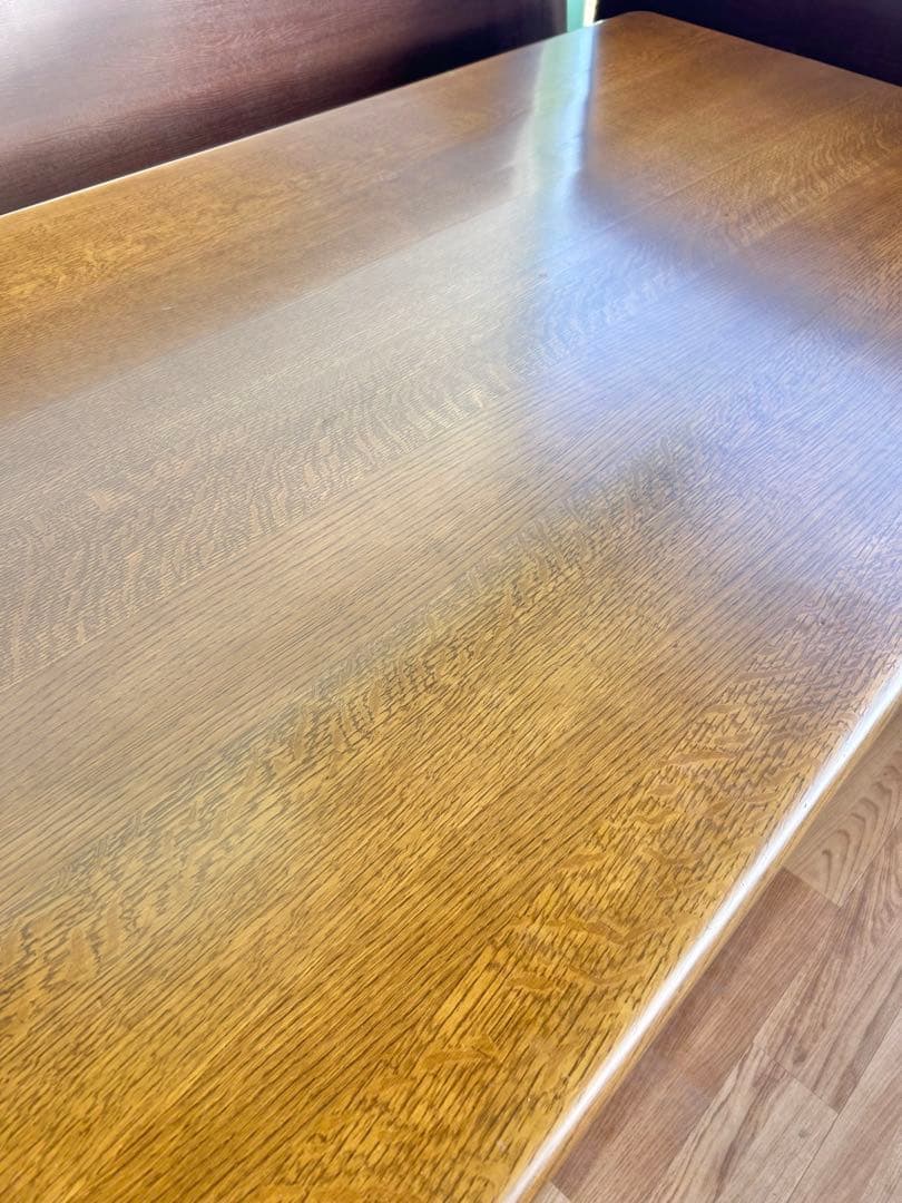 721 タモ材 ダイニングテーブル 大型 200cm 北欧 ナチュラル　超美品