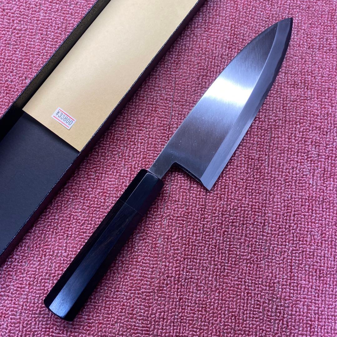 青二鋼　出刃包丁　180㎜ 6寸柳刃包丁300㎜