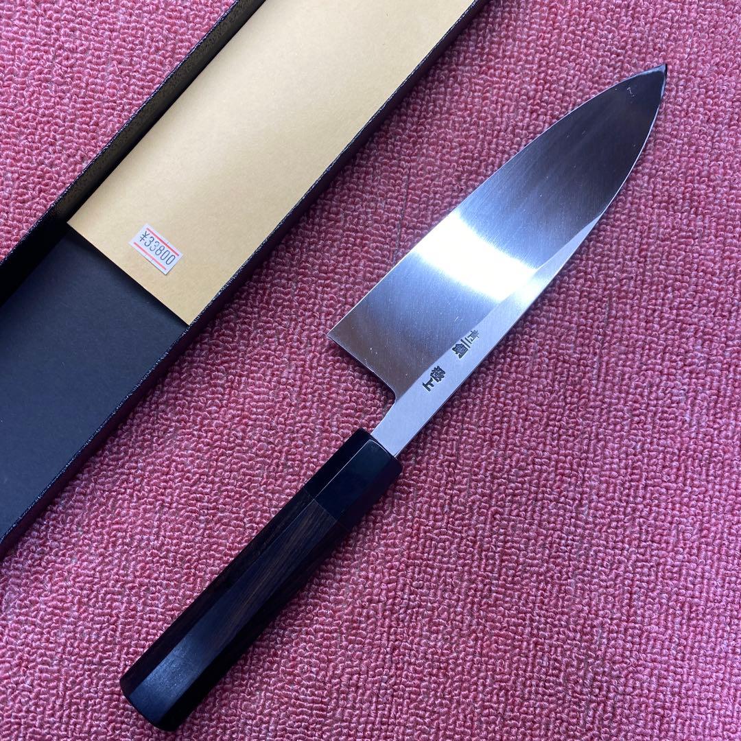 青二鋼　出刃包丁　180㎜ 6寸柳刃包丁300㎜