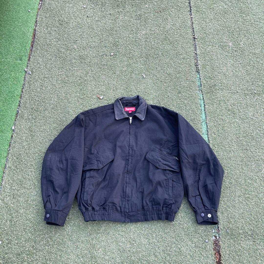 ジャケット・アウター supreme leather collar utility jacket S