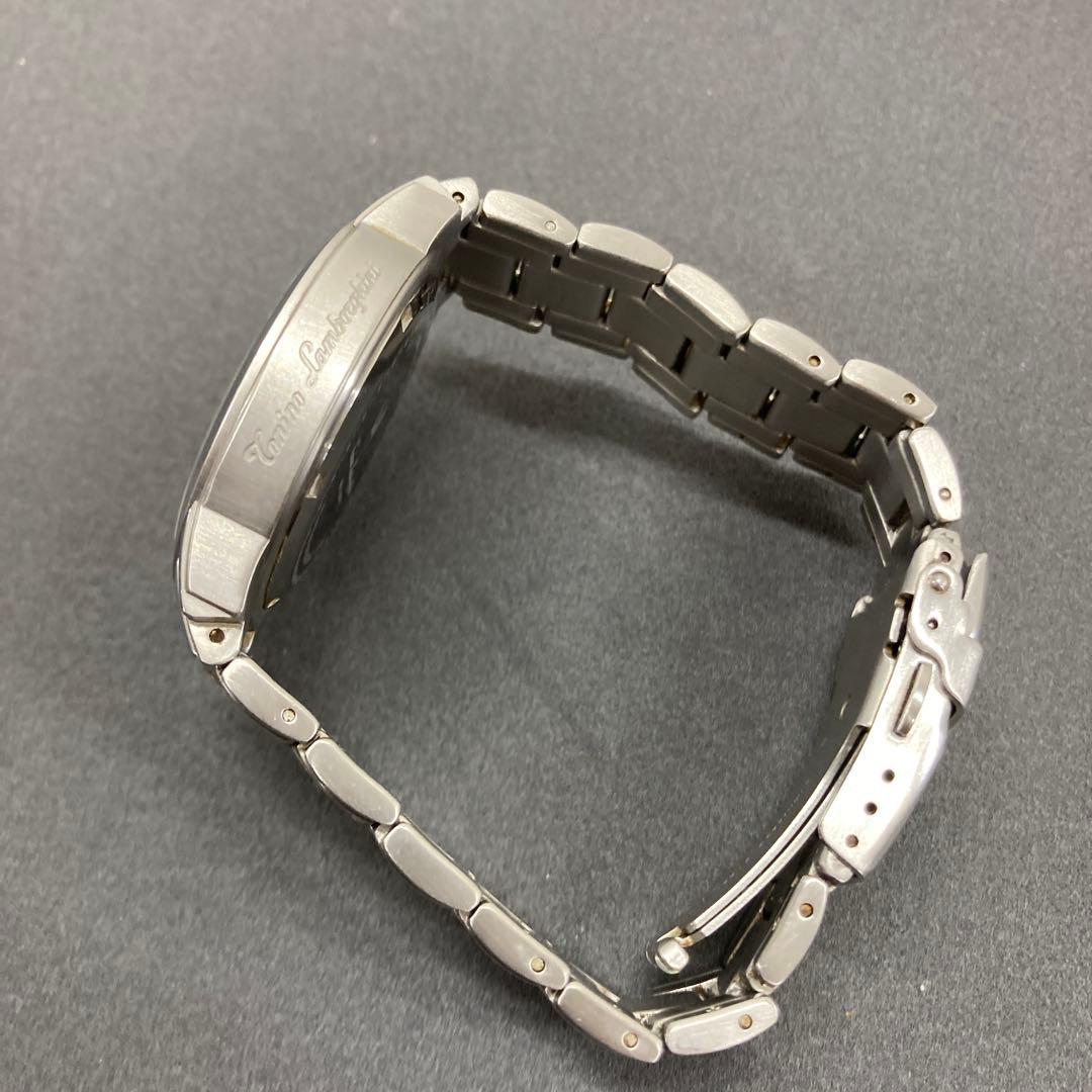 トニーノランボルギーニ 腕時計 レッド／ブラック クロノグラフ