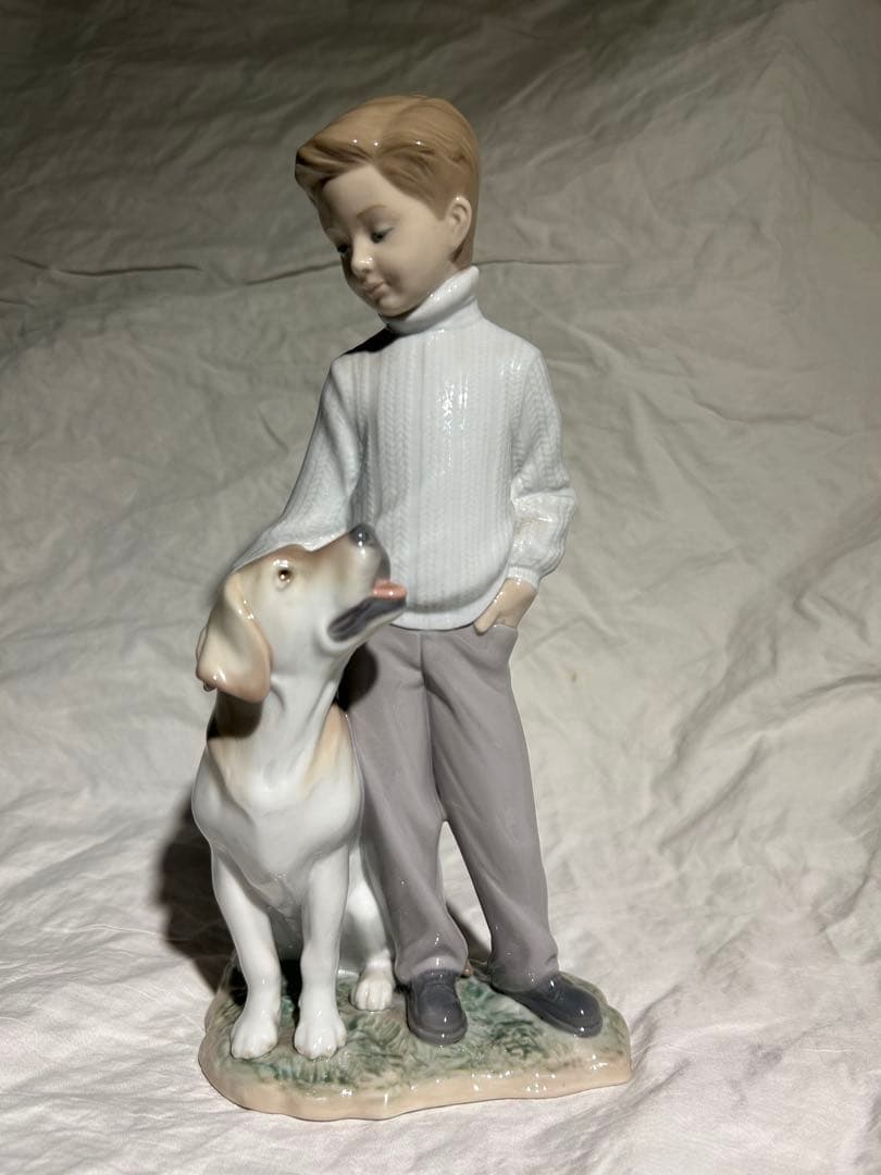 リアドロ　「僕の親友」　犬と少年