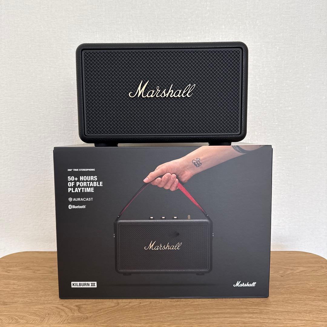 【2025新作｜使用数時間】Marshall「KILBURN Ⅲ」スピーカー
