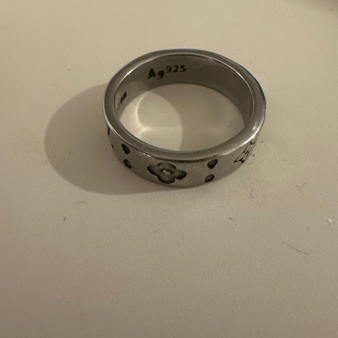 カ*ズ様 Louis Vuitton シルバー925 リング