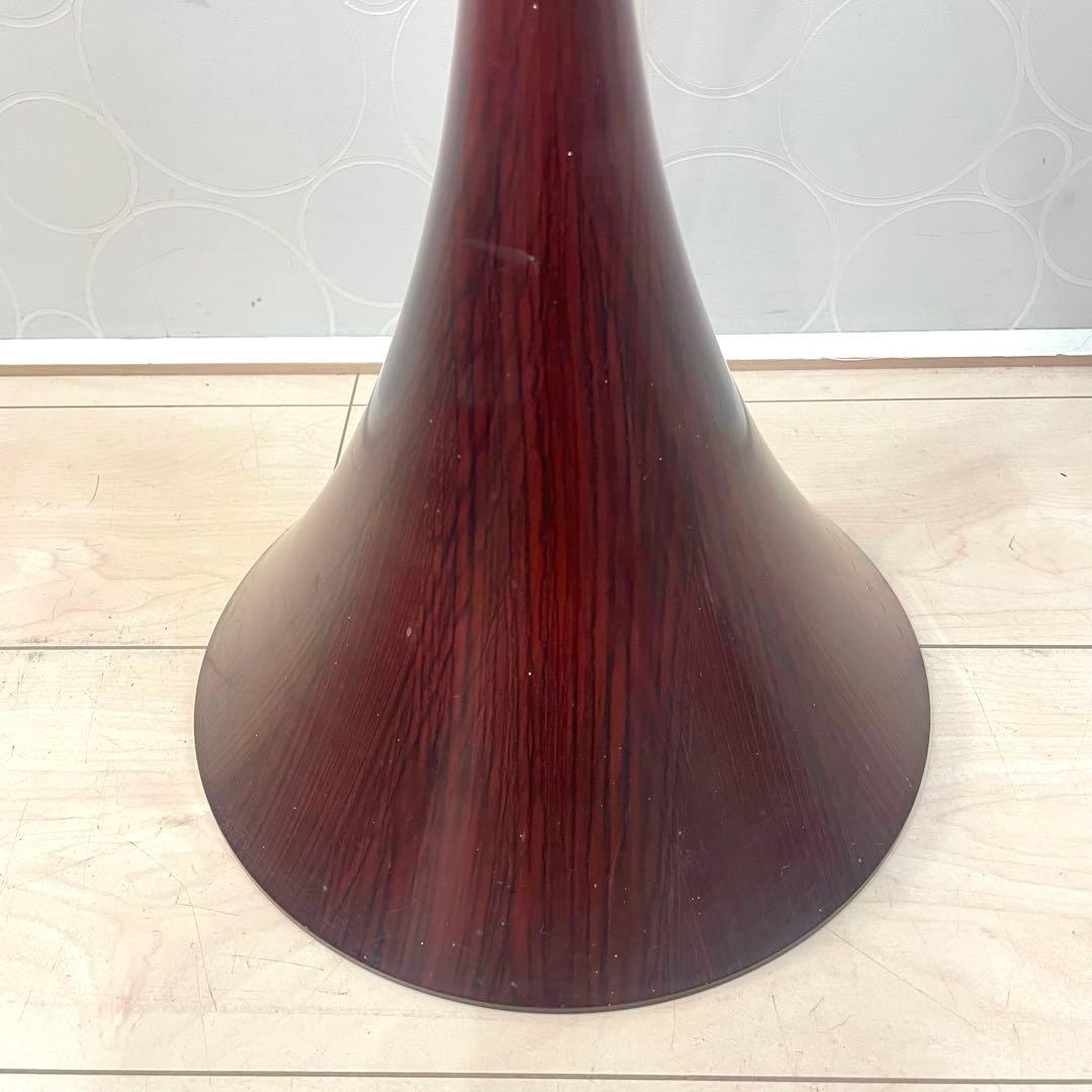 【希少】昭和レトロ スタンド灰皿 フロア灰皿 木目調 業務用 ヴィンテージ