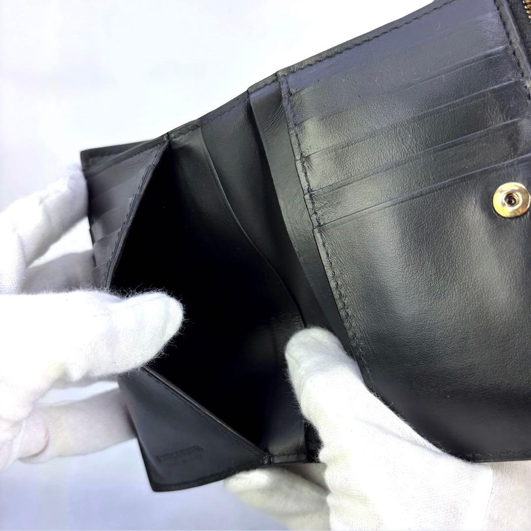 【極美品✨】BOTTEGA VENETA 財布 2つ折り カセット ミディアム