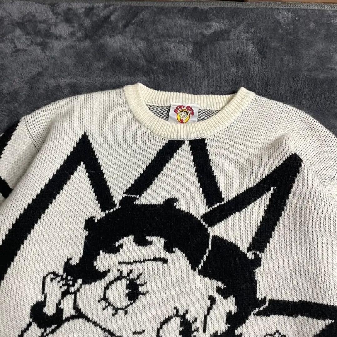 BettyBoop ベティブープ　ニットセーター　アニメ　ムービー