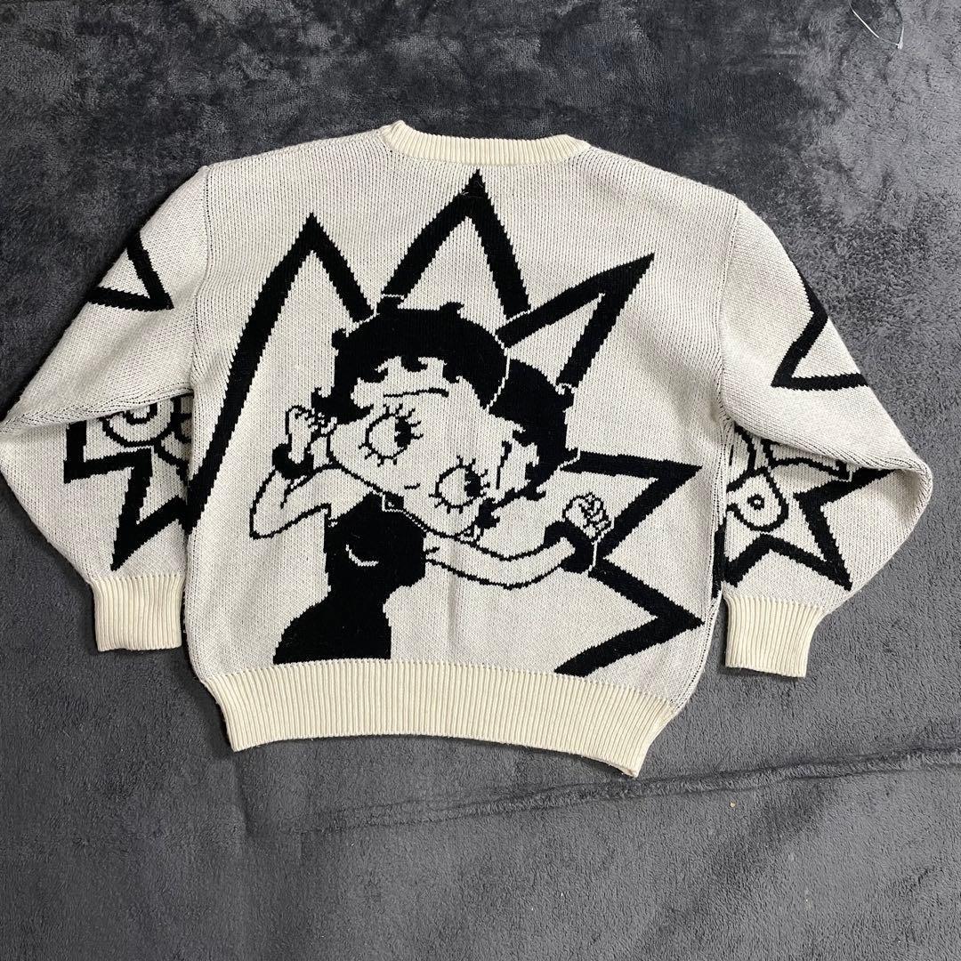 BettyBoop ベティブープ　ニットセーター　アニメ　ムービー