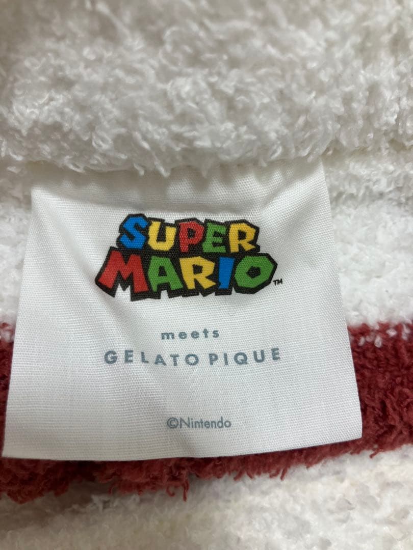 新品未使用 限定 ジェラピケ スーパーマリオ キノコ 上下セットタグ付き
