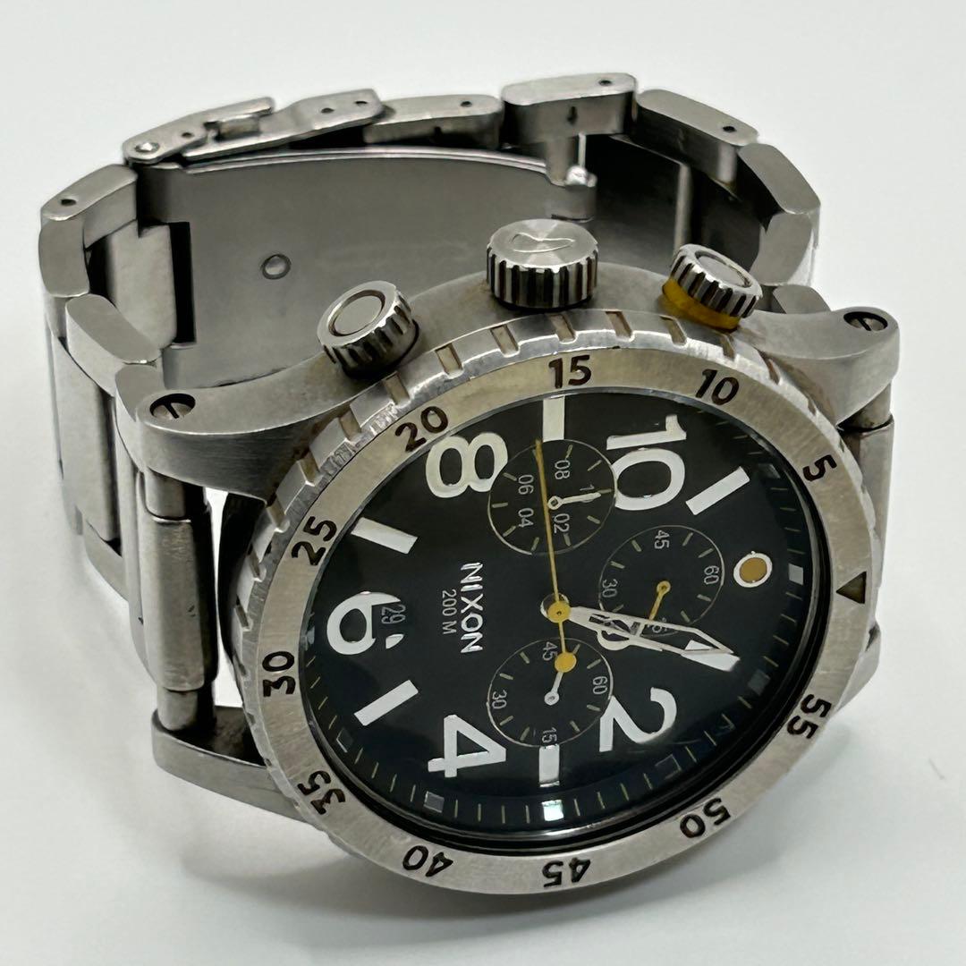 NIXON 48-20ニクソン　クロノグラフ 200M防水