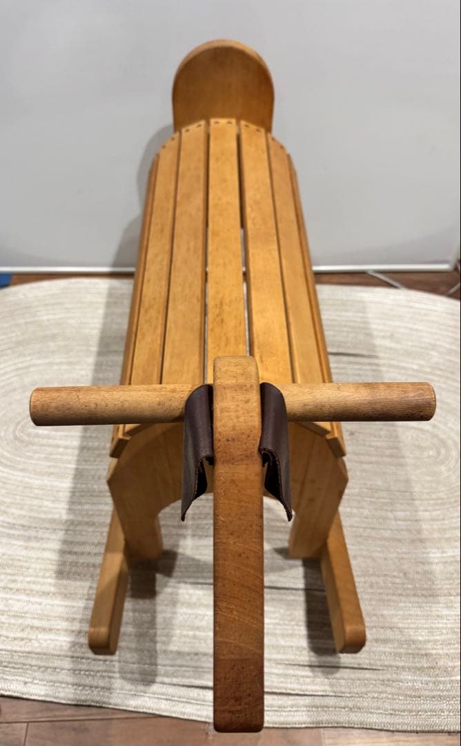 ミッドセンチュリーモダン木製ロッキング ヴィンテージ￼ ロッキングチェア