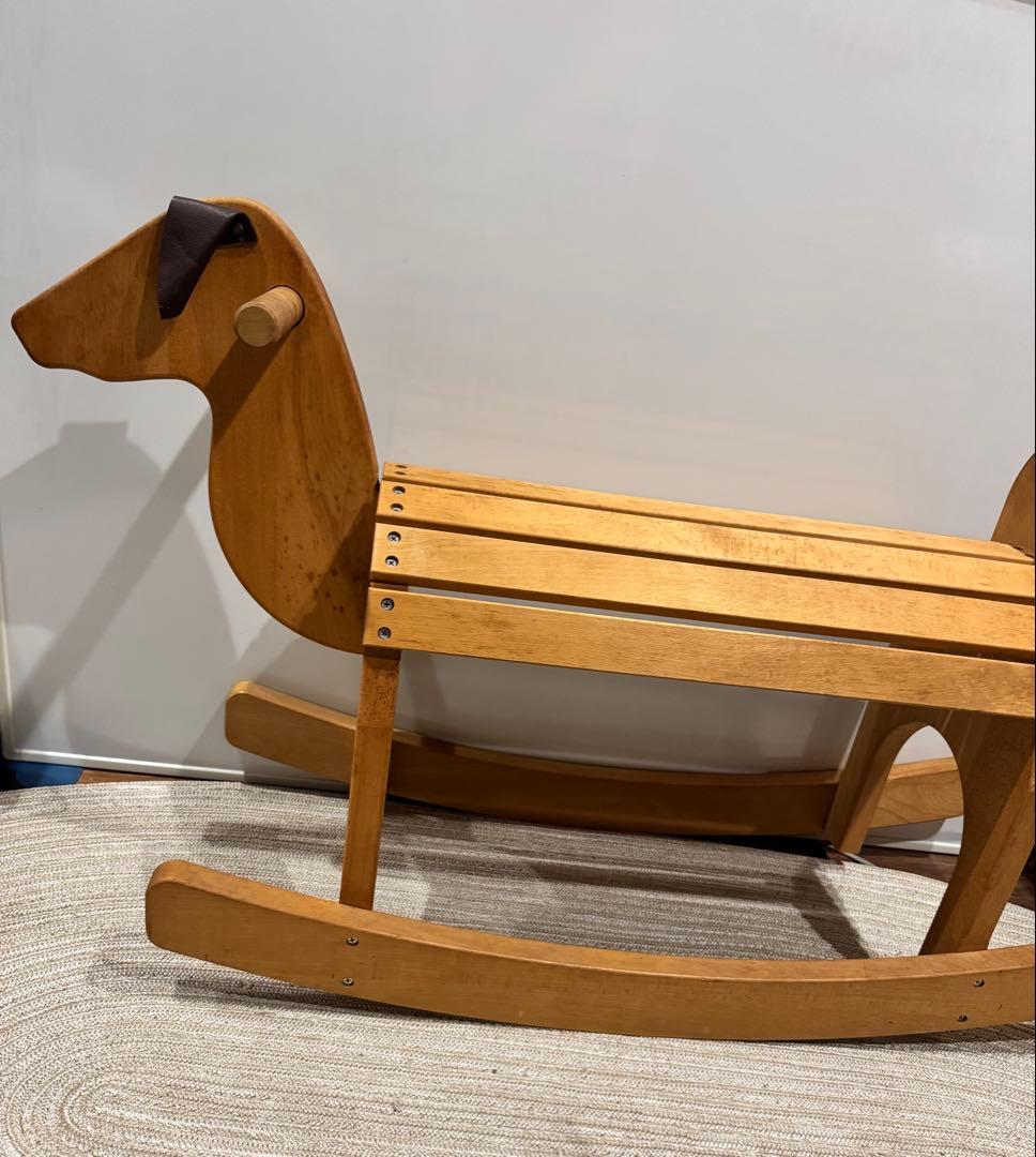 ミッドセンチュリーモダン木製ロッキング ヴィンテージ￼ ロッキングチェア