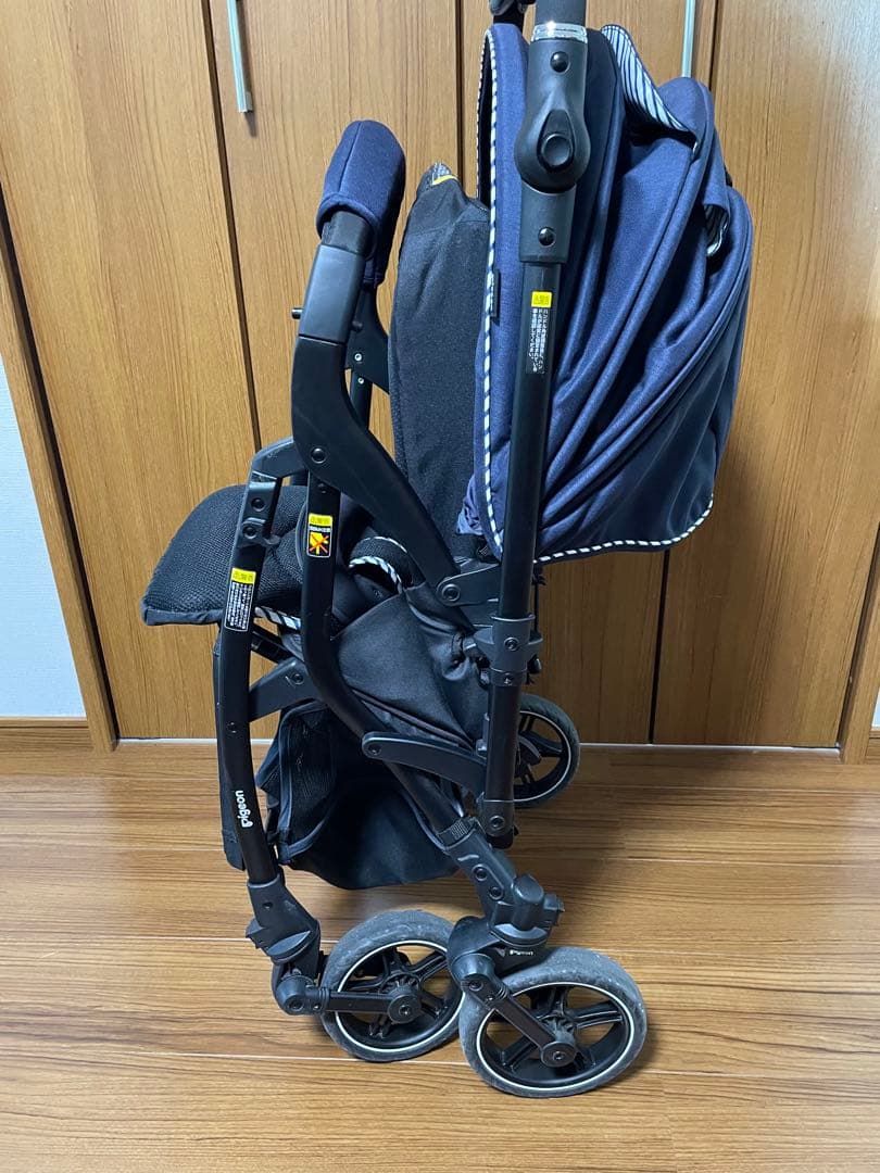 【ゆきうさぎ】Pigeon ランフィリノン RB0L ネイビー ベビーカー
