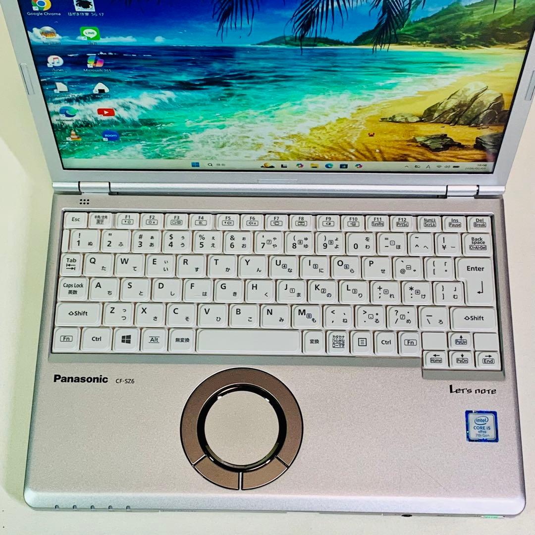 軽量✨Core i5✨レッツノート✨Panasonic✨オフィス✨ノートパソコン