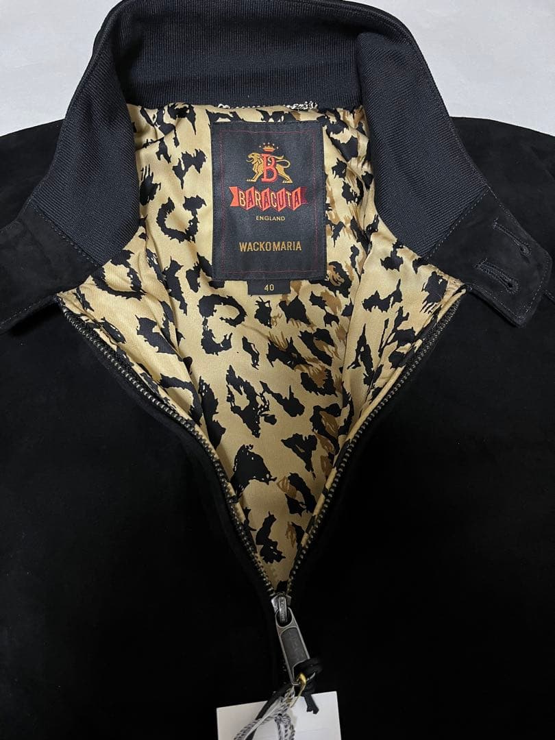 定価以下 新品WackoMaria BARACUTA SUEDE JACKET