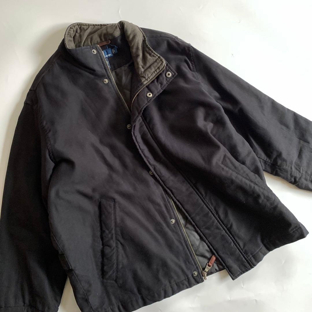 00s Ralph Lauren スタンドカラー　ブルゾン　中綿ジャケット